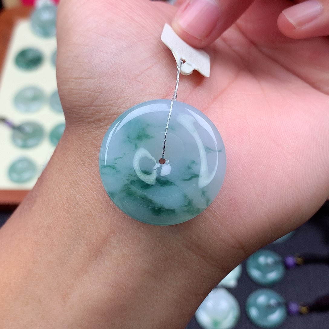 颈饰未镶嵌翡翠22 尺寸29.6-5.7