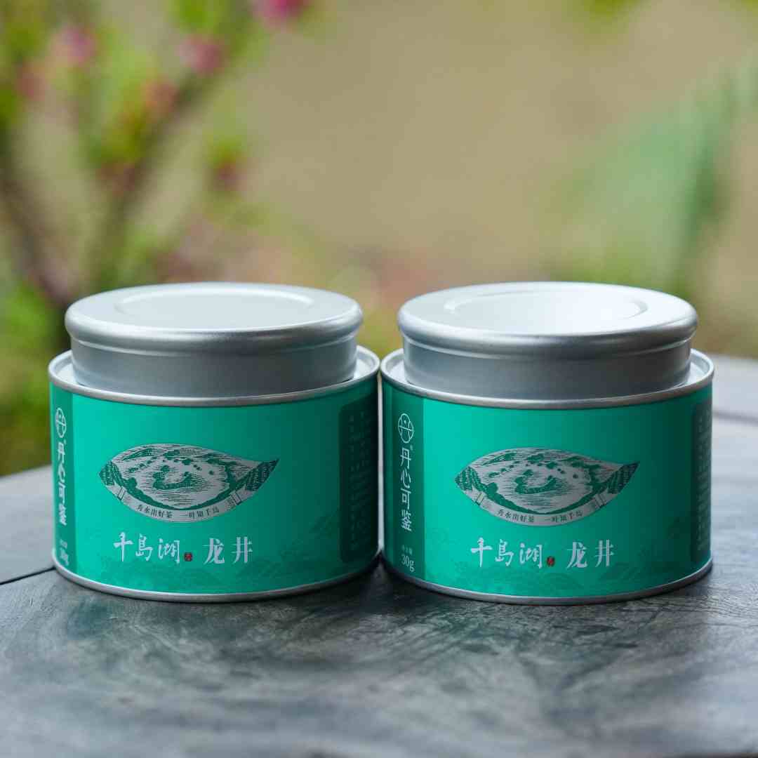 龙井绿茶丹心可鉴乡愁沈丹正宗千岛湖头春明前采摘茶叶30g*2罐