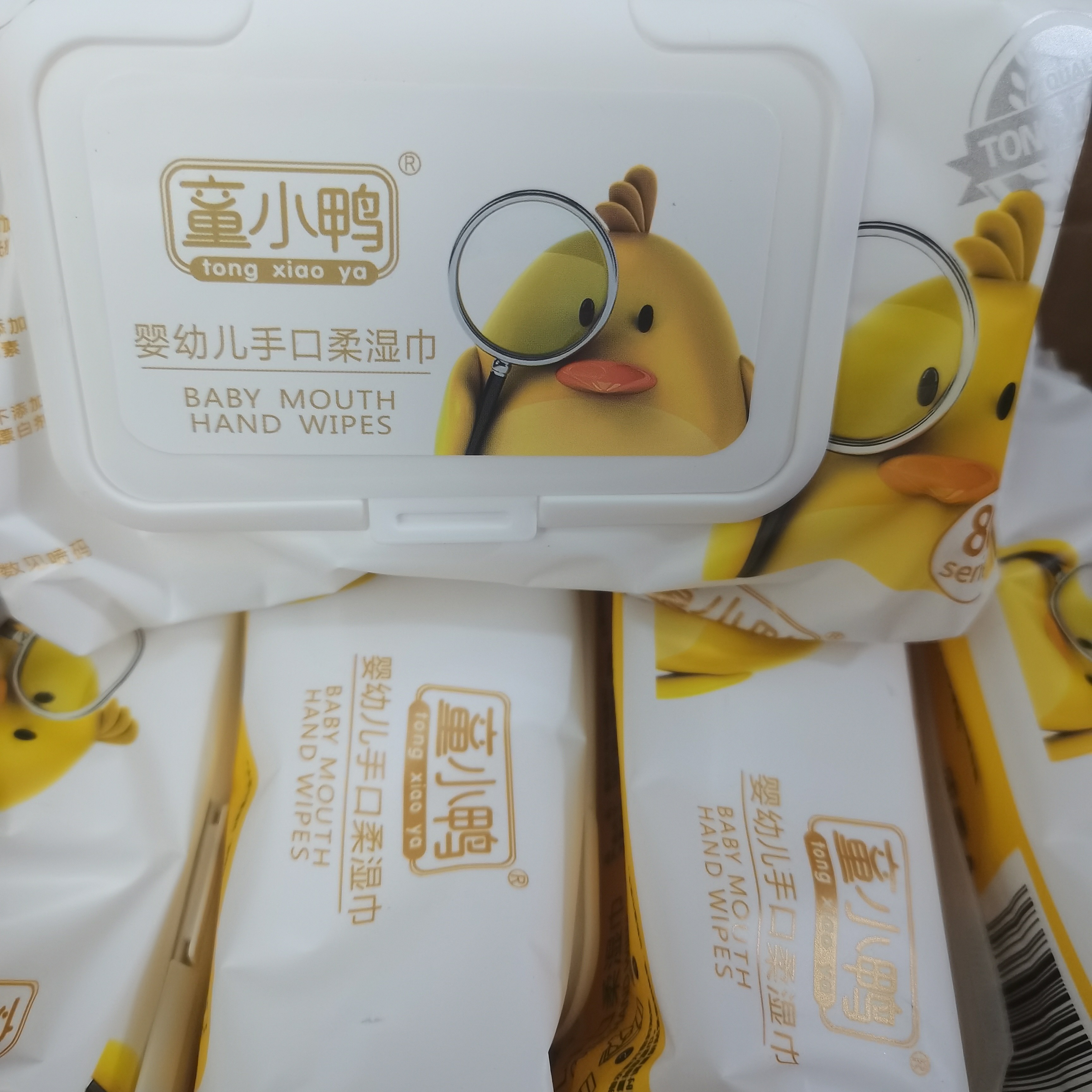 童小鸭婴幼儿手口湿巾