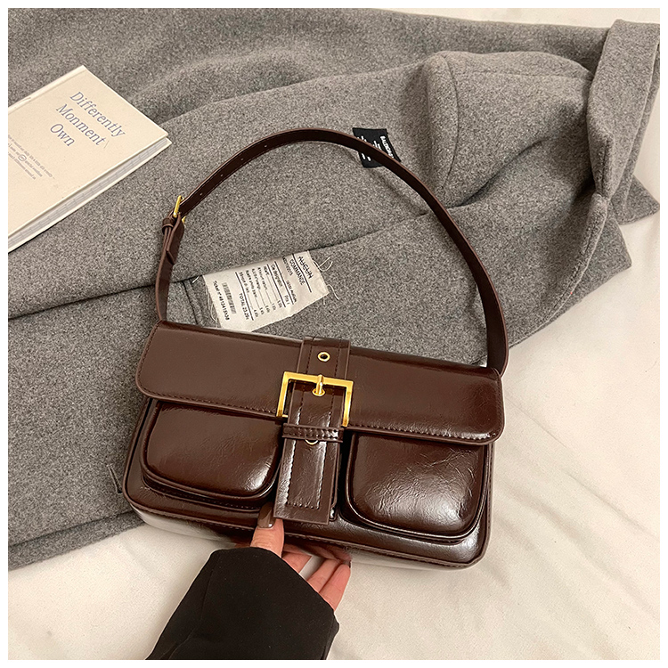 2025新款高级感大容量时尚腋下单肩斜挎包网红洋气复古小众简约