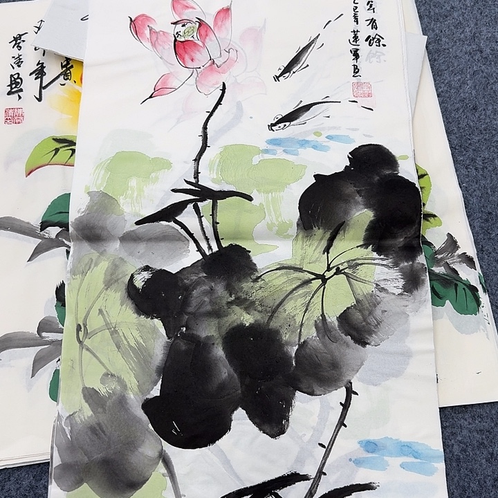 国画纯手绘作品欣赏图