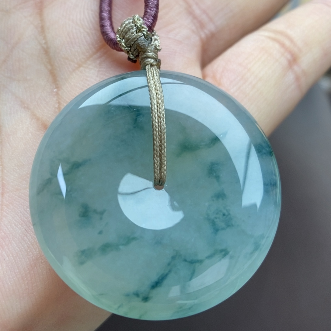 翡翠未镶嵌颈饰吊坠46