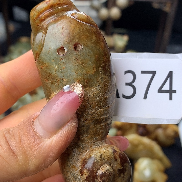 和田玉银S925镀金镶嵌颈饰