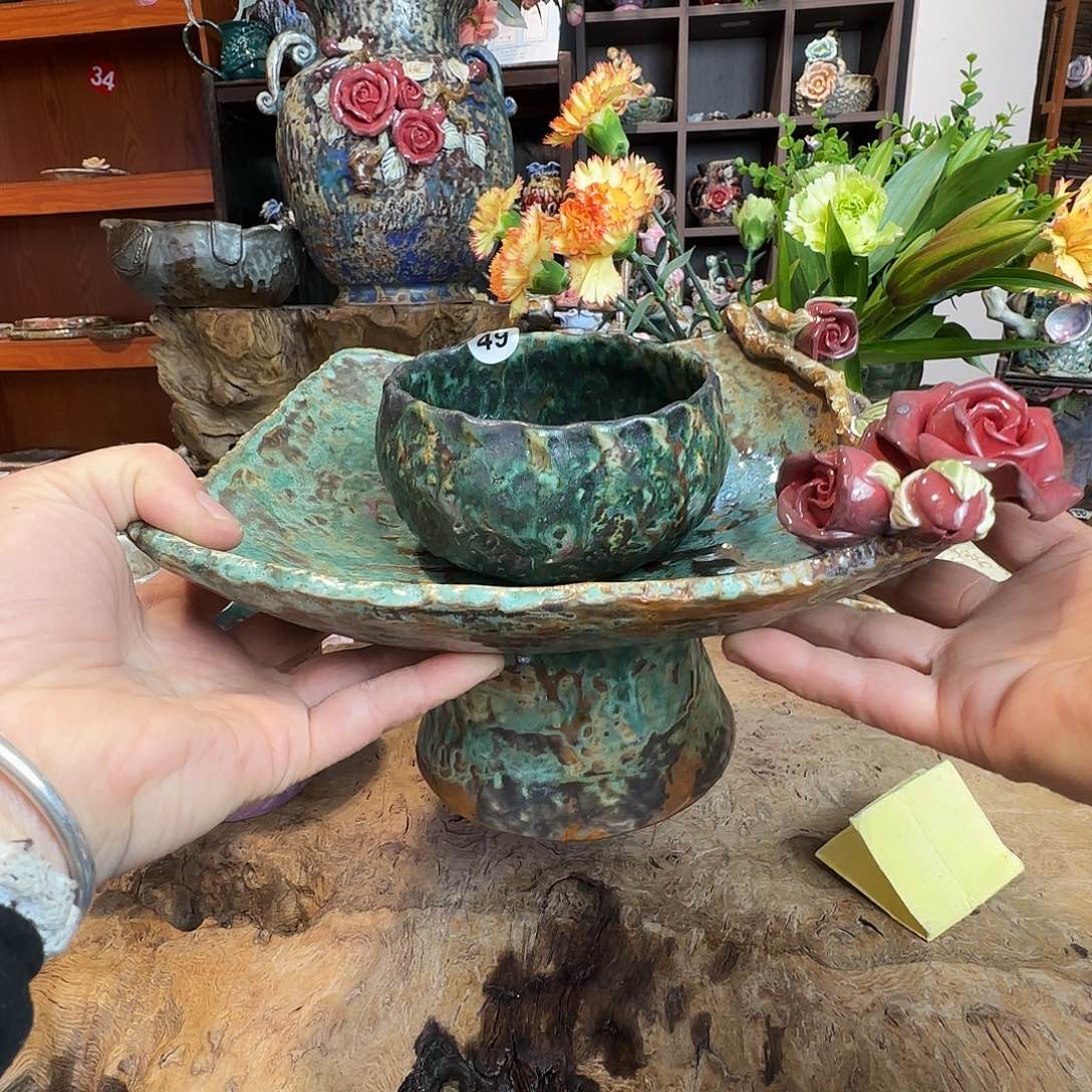 早***票纯手工咖啡杯，餐具