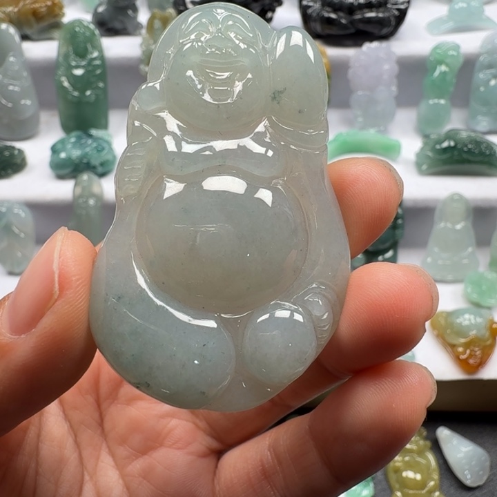 翡翠未镶嵌颈饰翡翠卡60