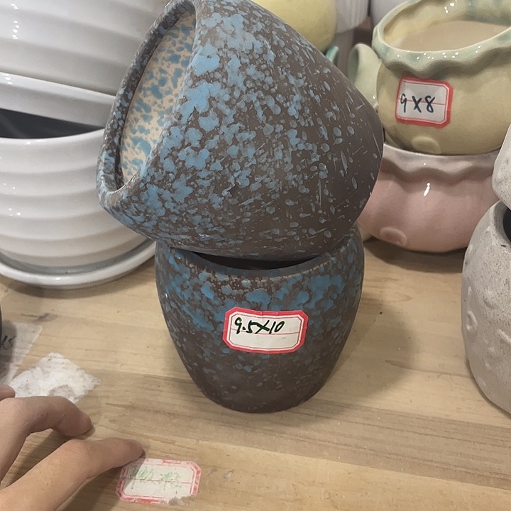 陶瓷花盆全场12包邮