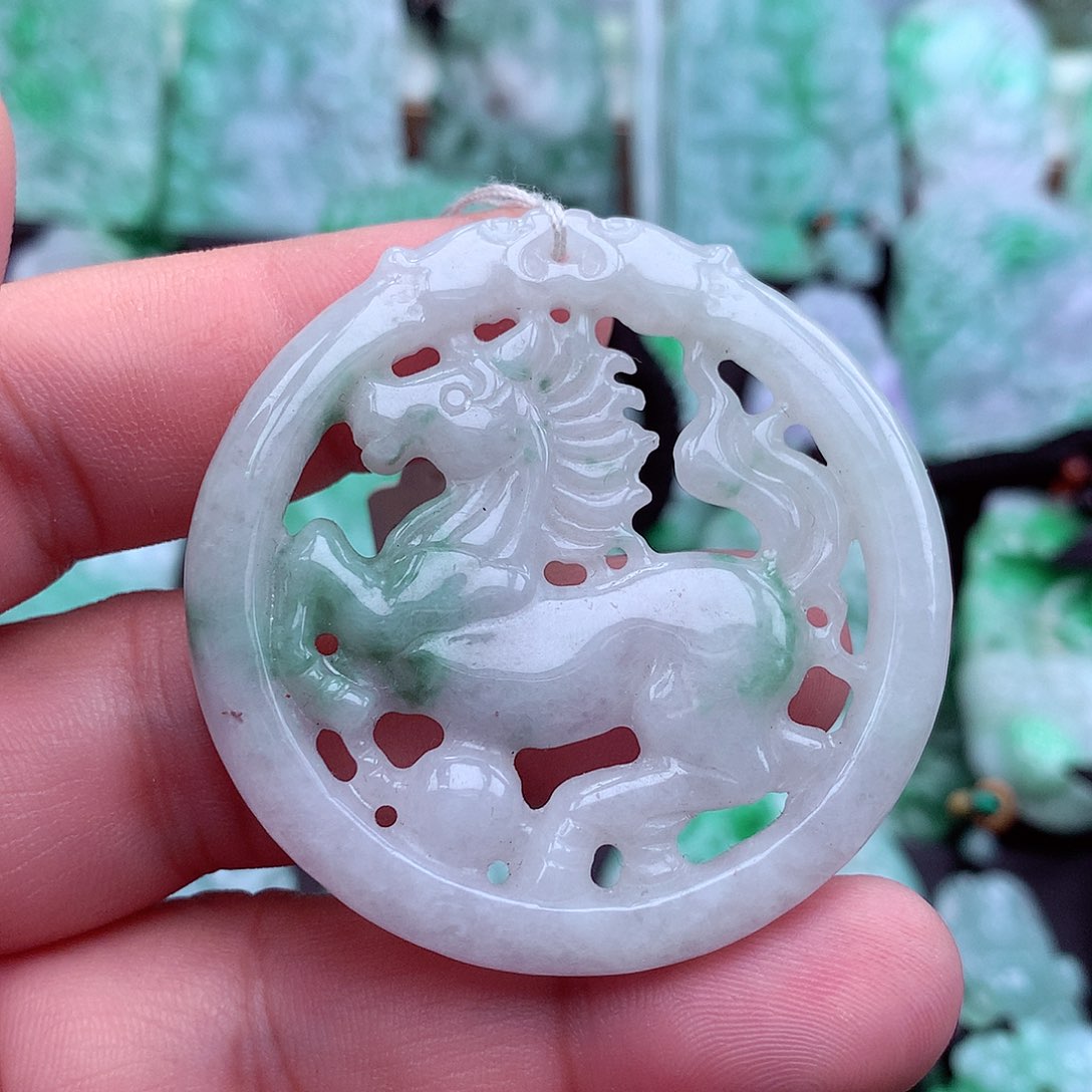 翡翠吊坠(不含链)未镶嵌