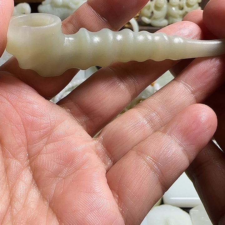 书***！和田玉（糖玉）未镶嵌挂件