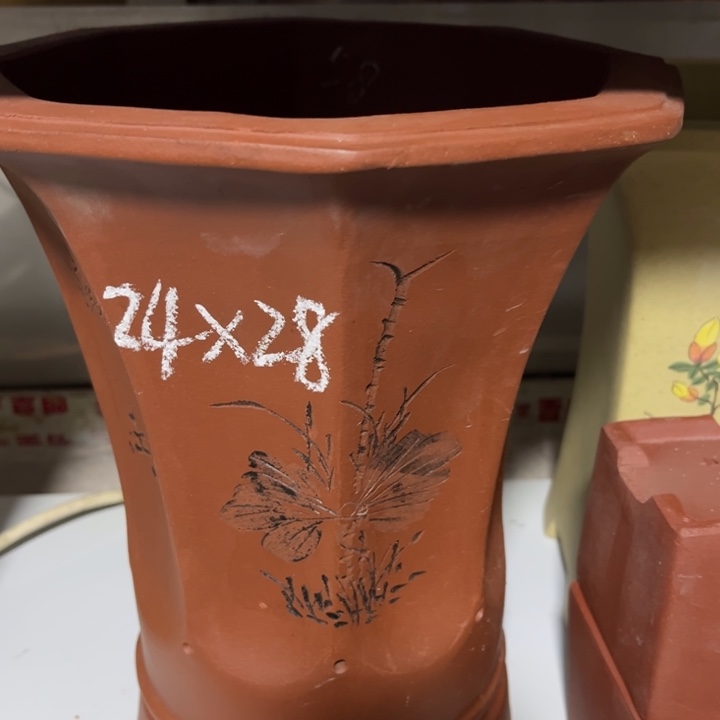 紫砂花盆宜兴紫砂