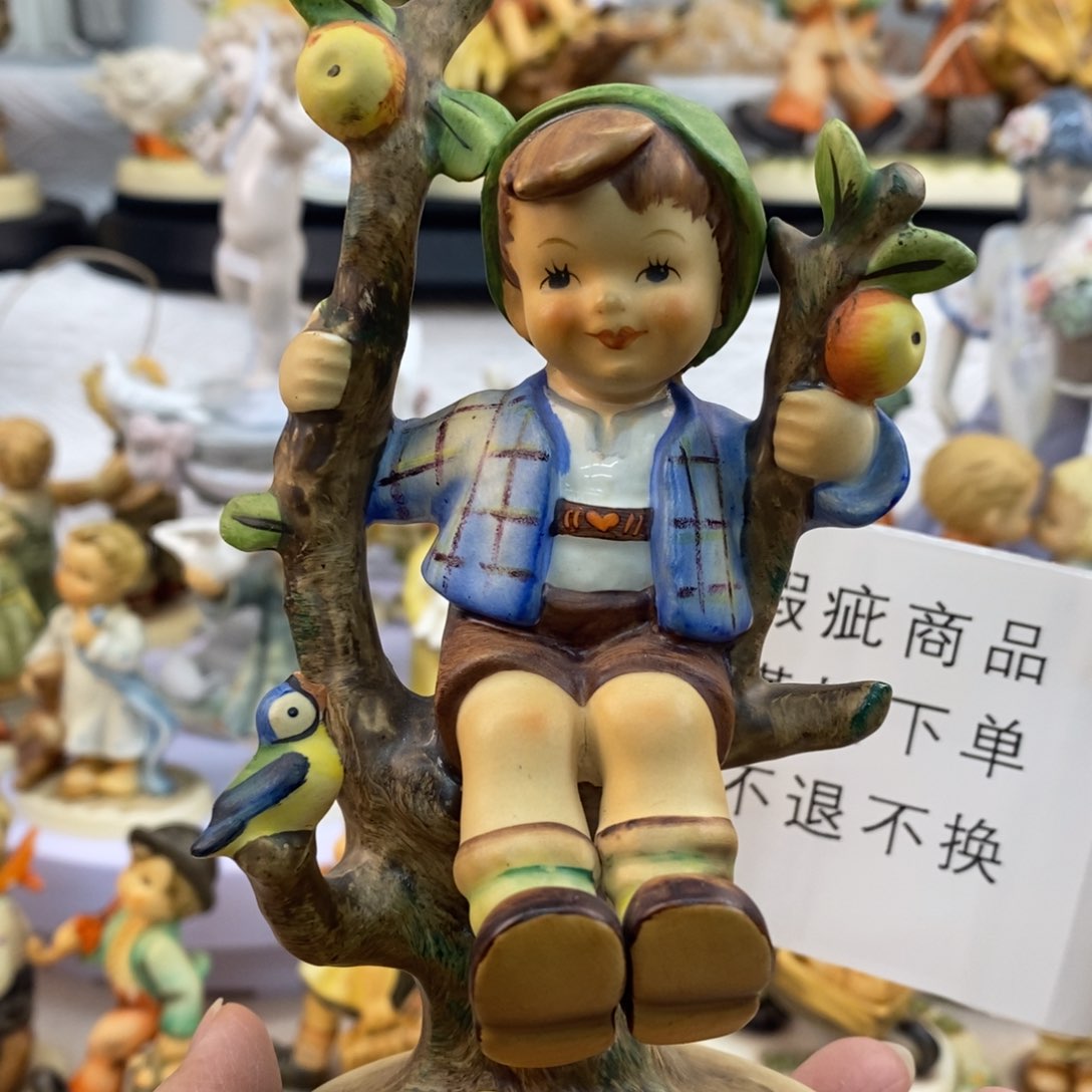 瓷片欧美中古美物摆件