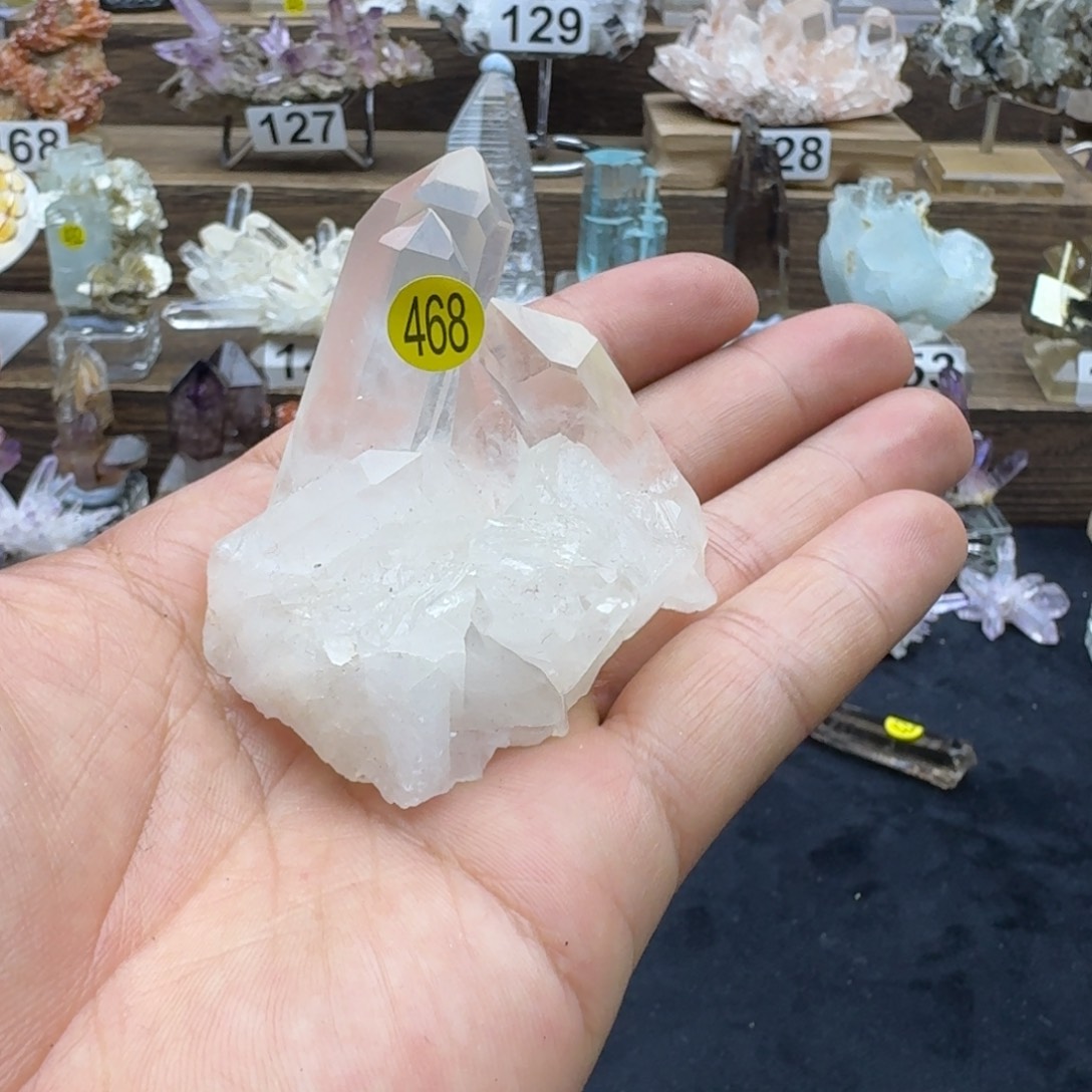 未镶嵌水晶珠宝半成品