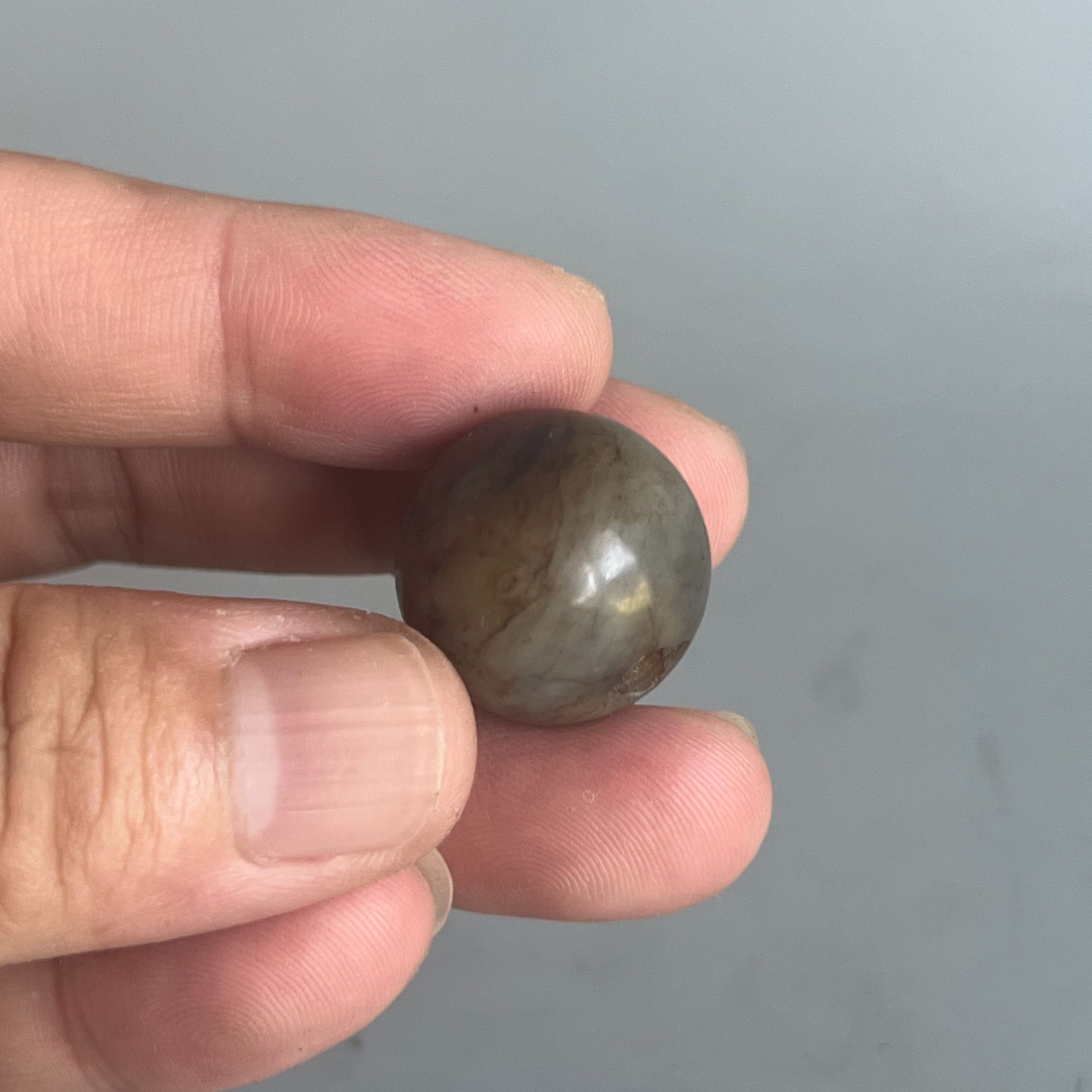 纯铜石英石手链 玉珠子难得一见百搭