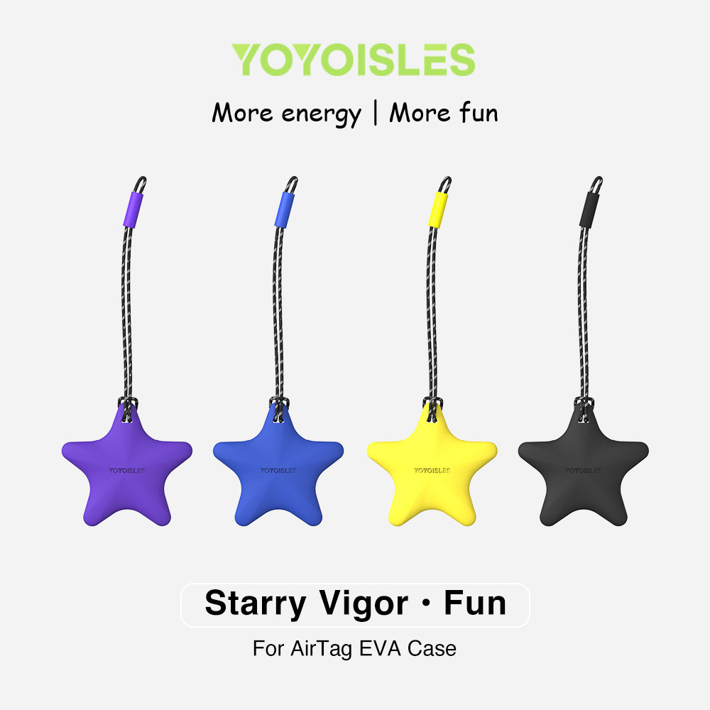 YOYOISLES·适用于AirTag保护壳带挂绳防丢器宠物背包挂件追踪器套