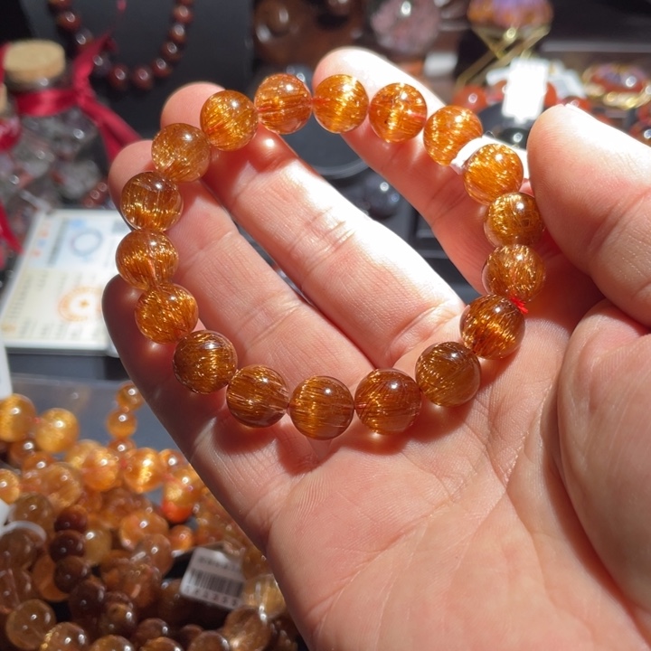 水晶手链未镶嵌发晶