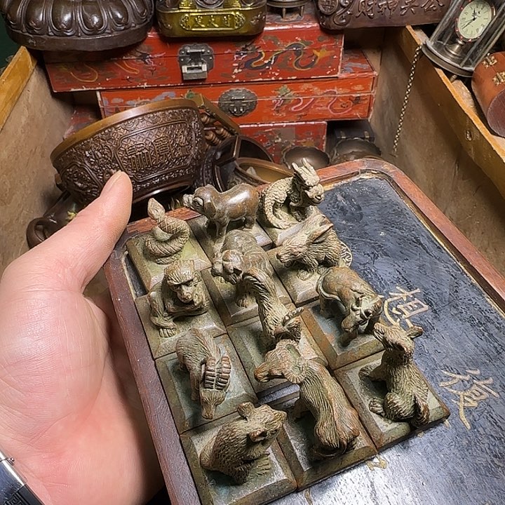 铜材质文玩摆件装饰