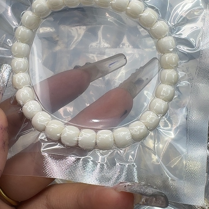 星月菩提手串231白菩提87桶单圈
