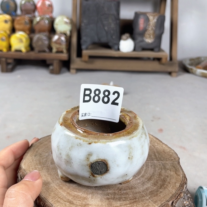 紫砂花盆灯泡内口4