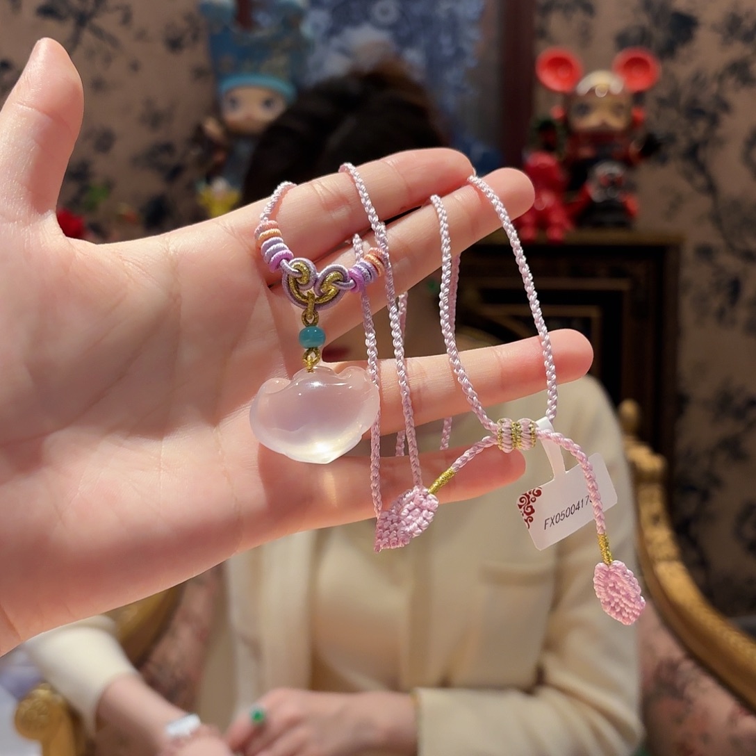 水晶颈饰未镶嵌颈饰