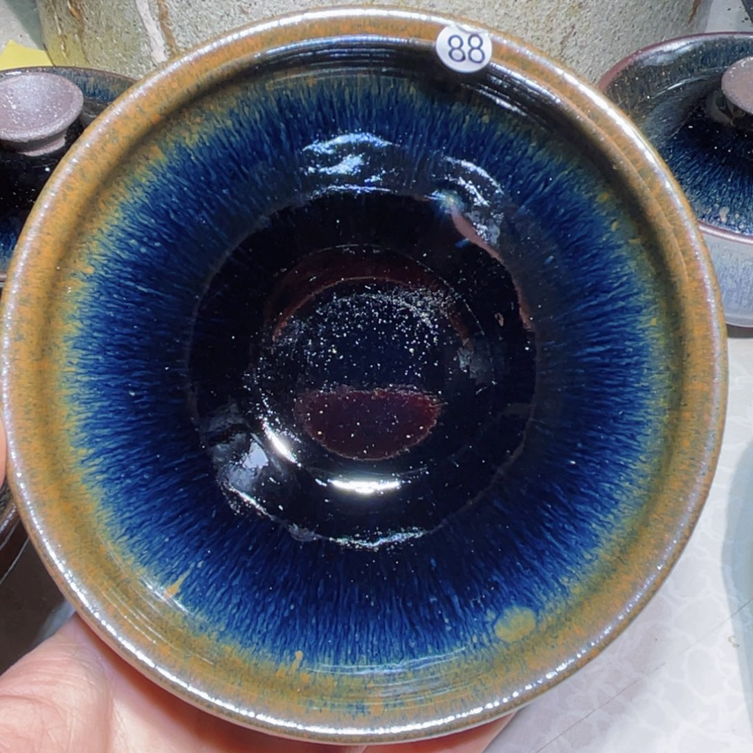 茶盏龙窑柴烧建盏88