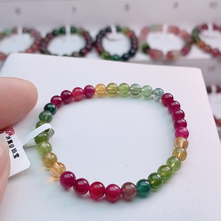 碧玺手链未镶嵌6号