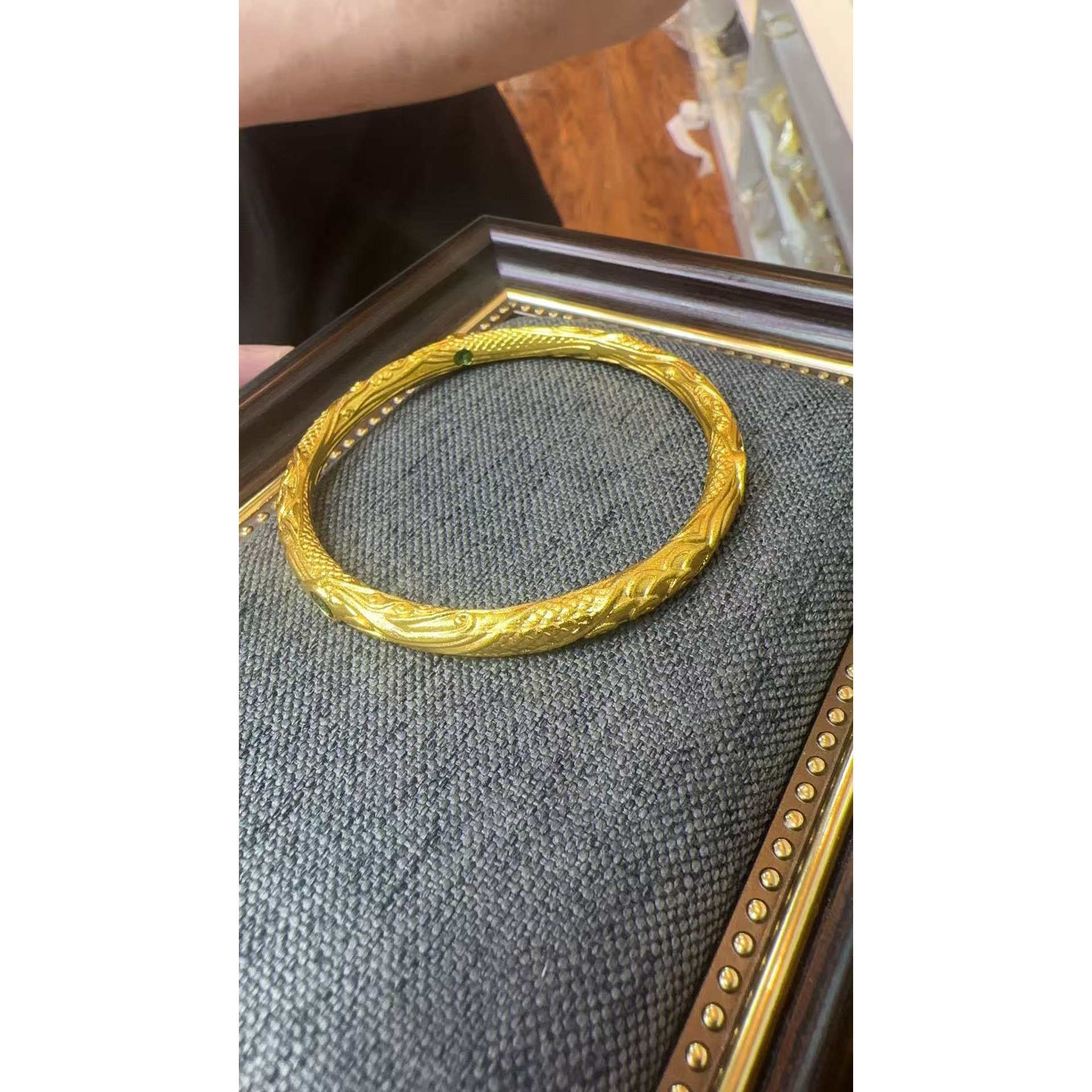 乾坤圈999手镯古法工艺时尚爆款气质简约A92