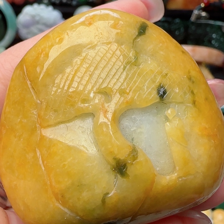 翡翠颈饰未镶嵌天然A货69