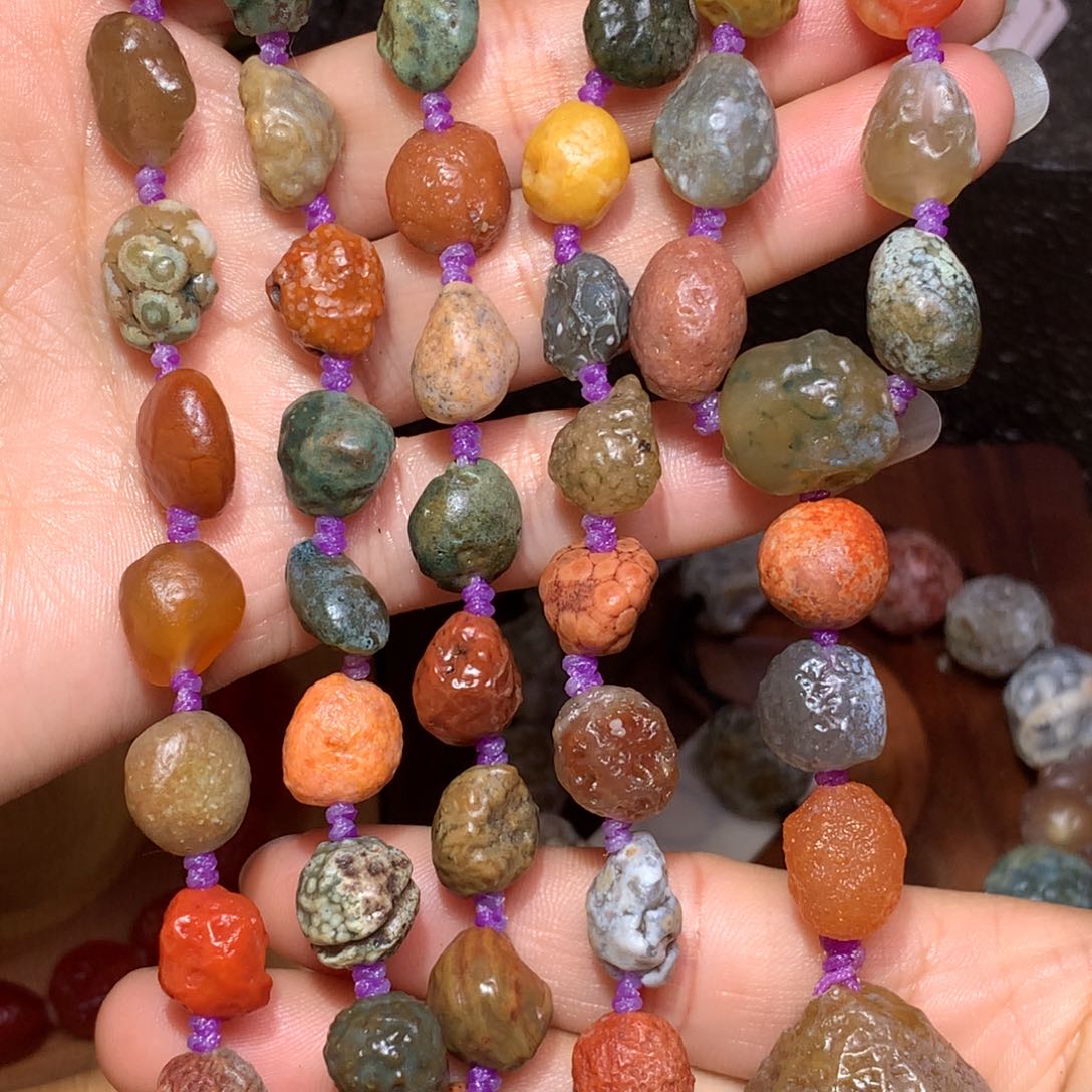 未镶嵌玛瑙/玉髓珠宝半成品