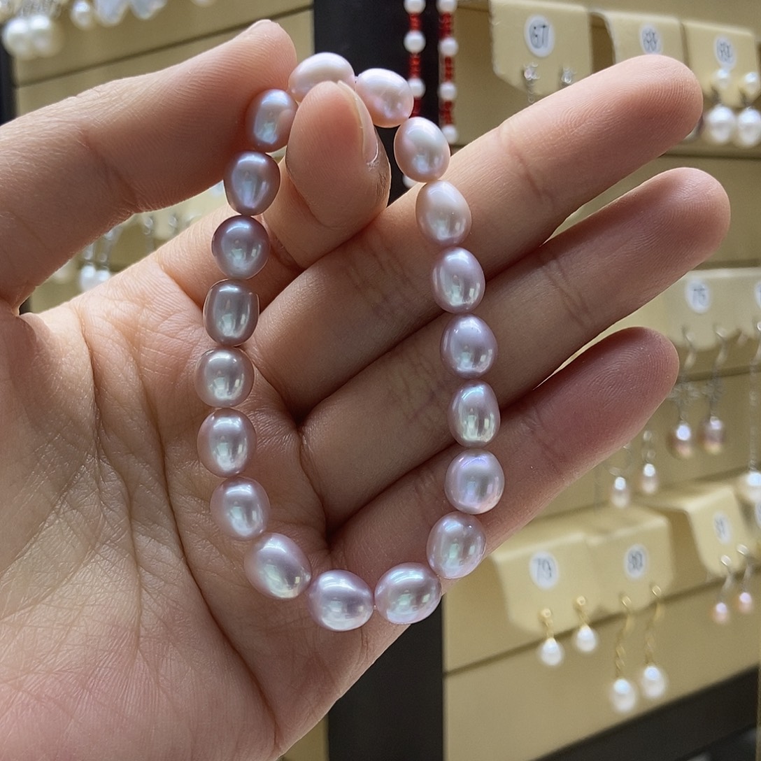 亿****淡水珍珠未镶嵌手链7