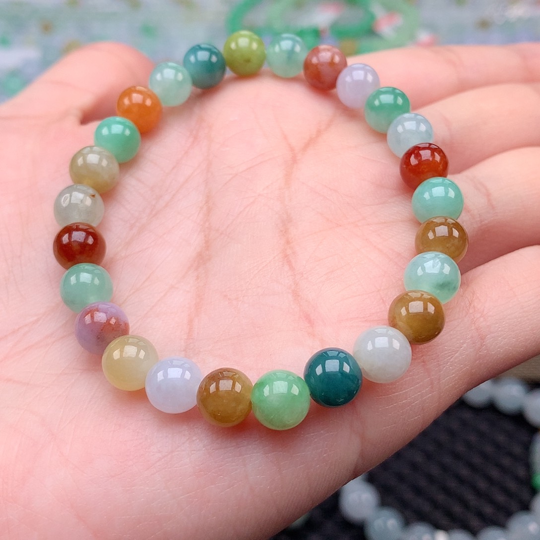 翡翠手链未镶嵌翡翠