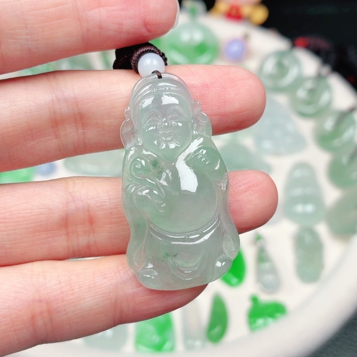 颈饰未镶嵌翡翠缅甸天然A货翡翠