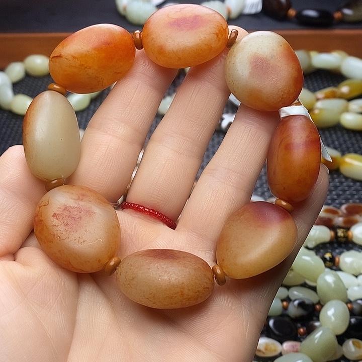 未镶嵌手链和田玉一**顺