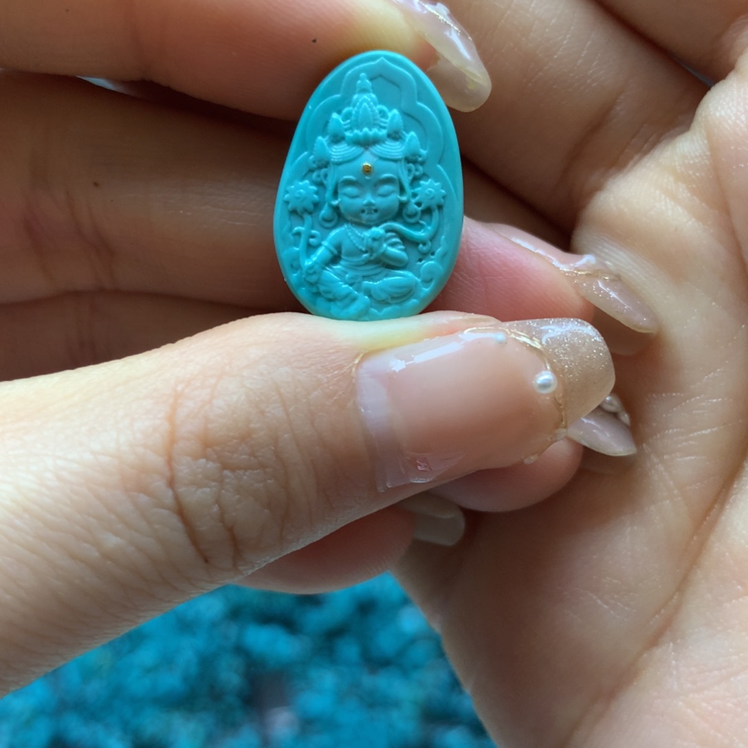 绿松石吊坠未镶嵌