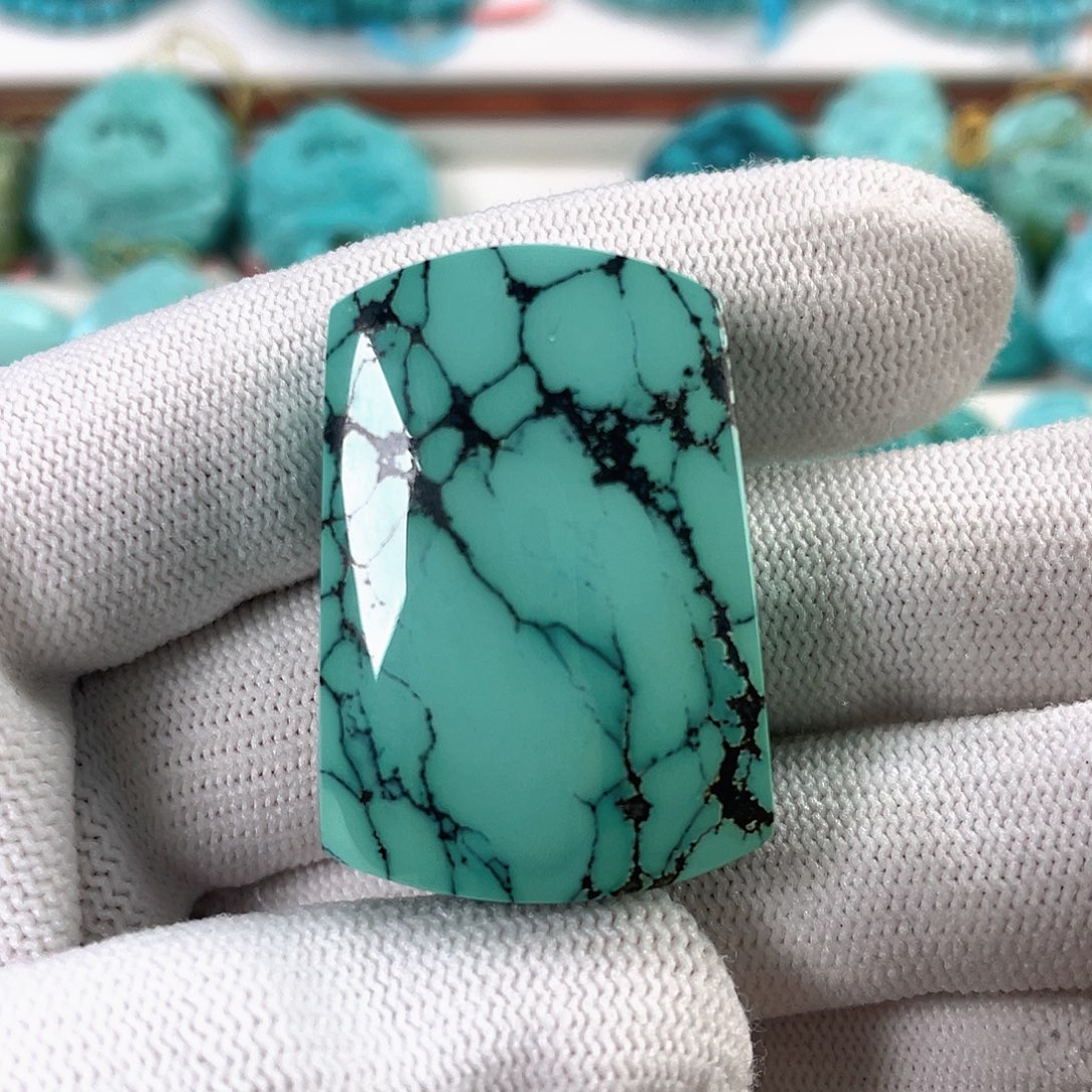 绿松石未镶嵌车挂