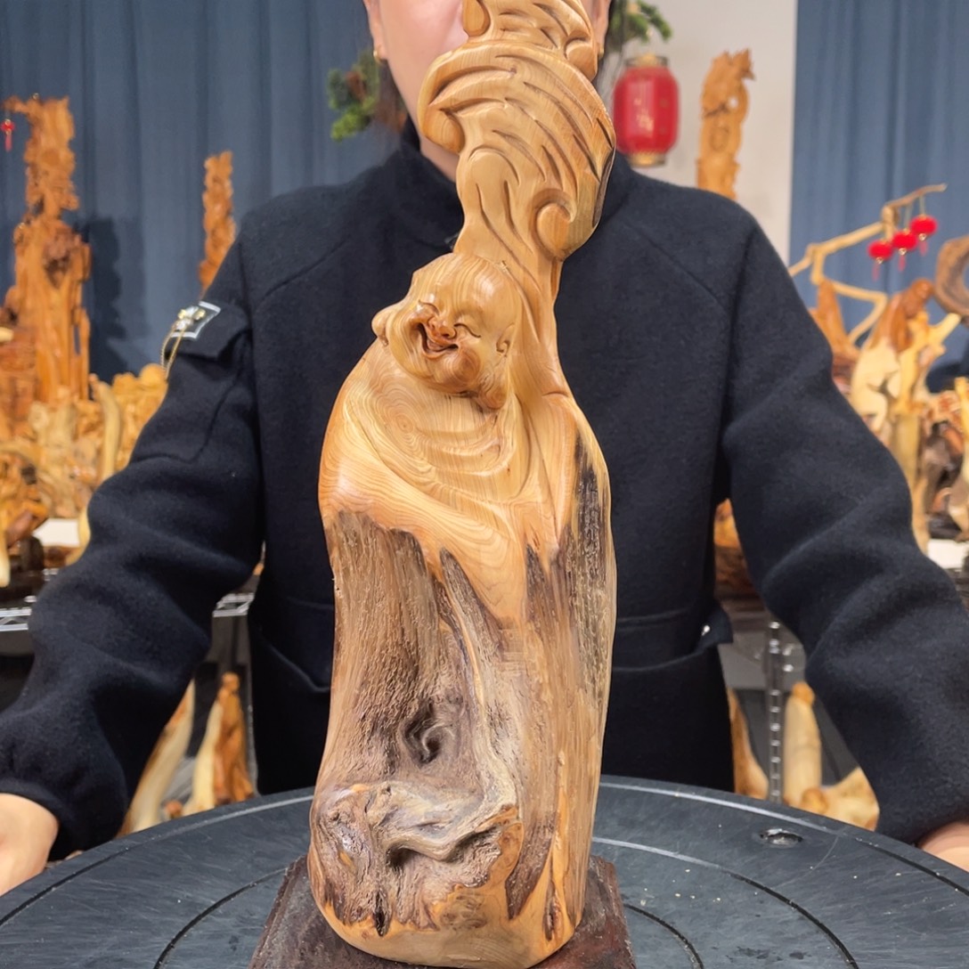 柏木（崖柏）随型摆件