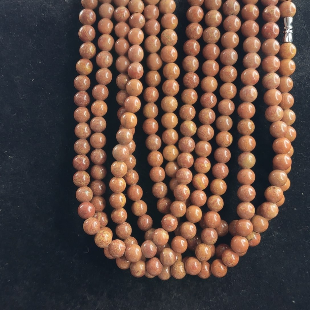 泗水砭石精品卡8妈妈链锁骨链高货颗颗精挑