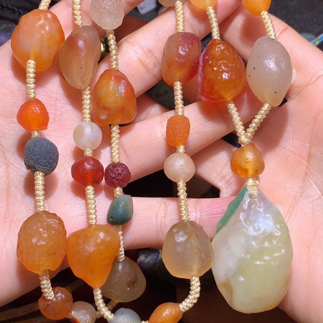 未镶嵌玛瑙/玉髓珠宝半成品