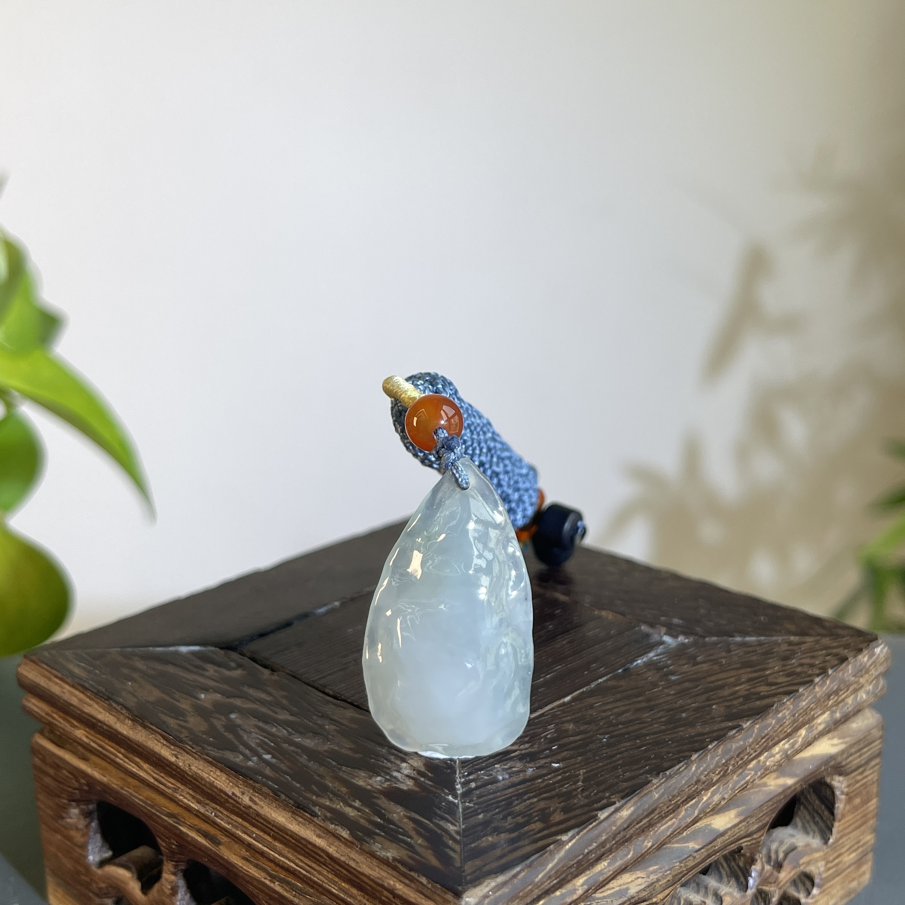 JTW25-019  精品天然翡翠A货原石吊坠