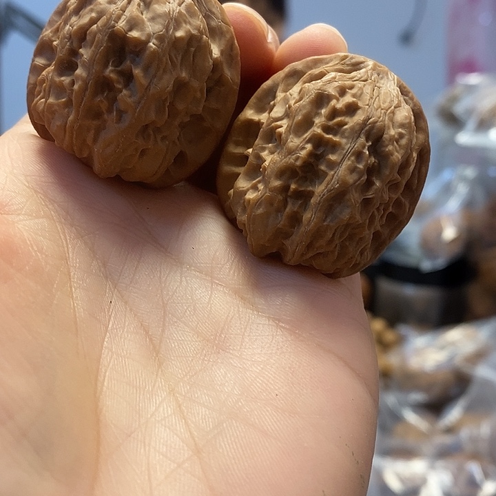 把件文玩核桃35蜡皮靠山王小众