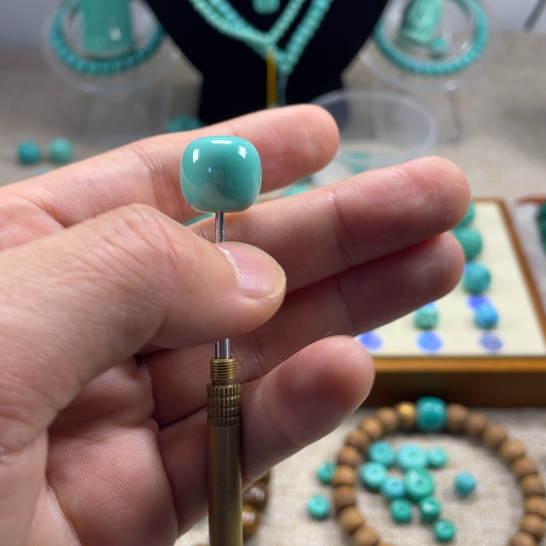 十堰手工雕刻配饰配珠，直径14