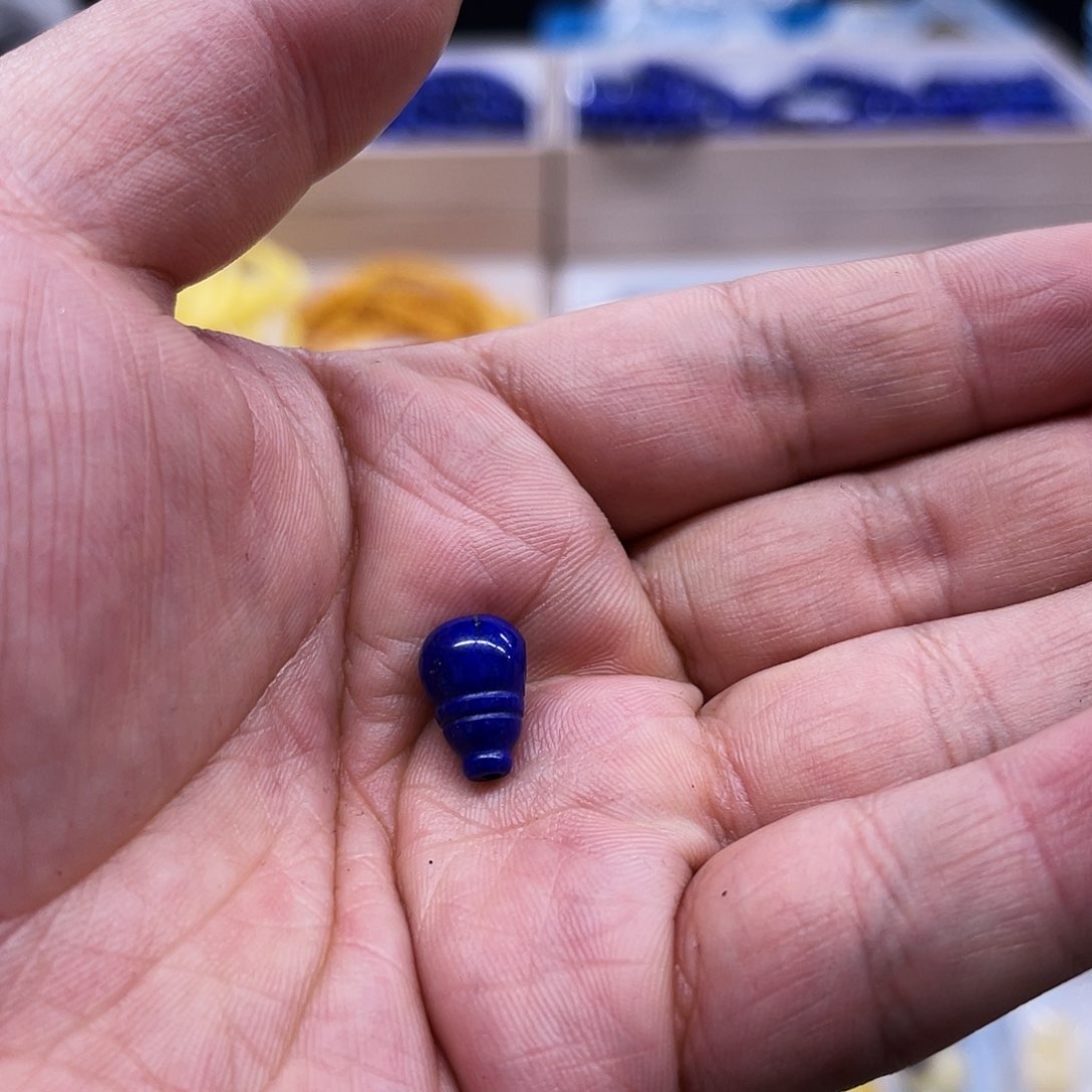 青金石三通合金青金石三通9mm