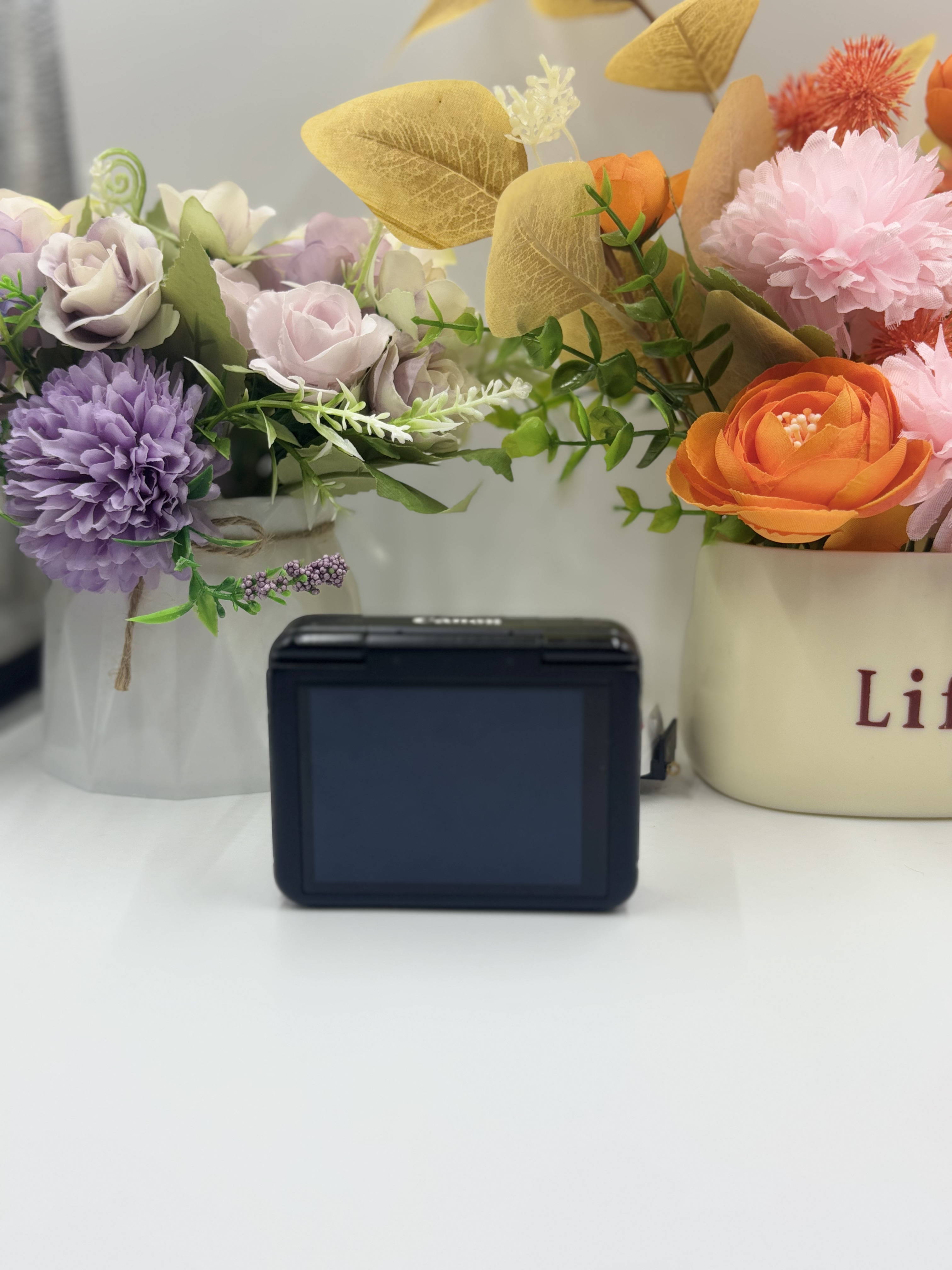 95新  Canon/佳能 N2 稀有明星同款自拍翻转机触屏wifi1600万像素