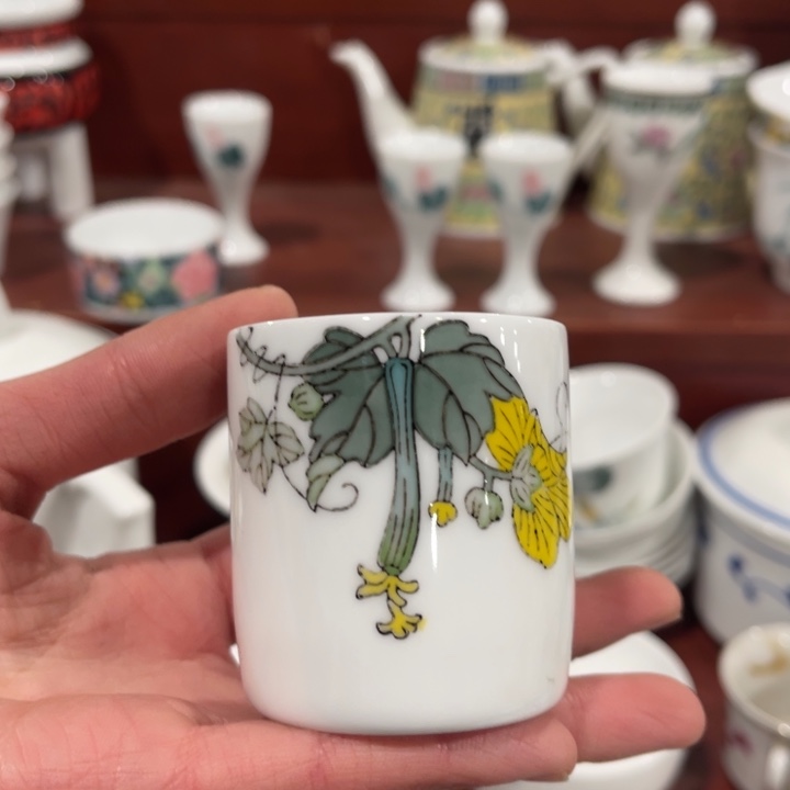 陶瓷醴陵釉下手绘高温瓷器