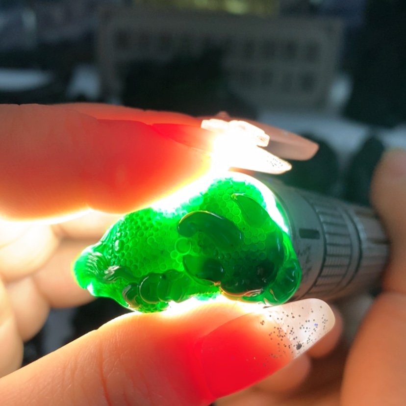 【闪购商品】定制翡翠未镶嵌貔貅