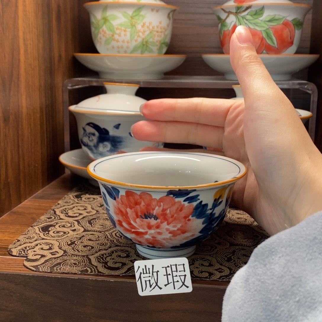 釉下彩手工绘制手工绘制