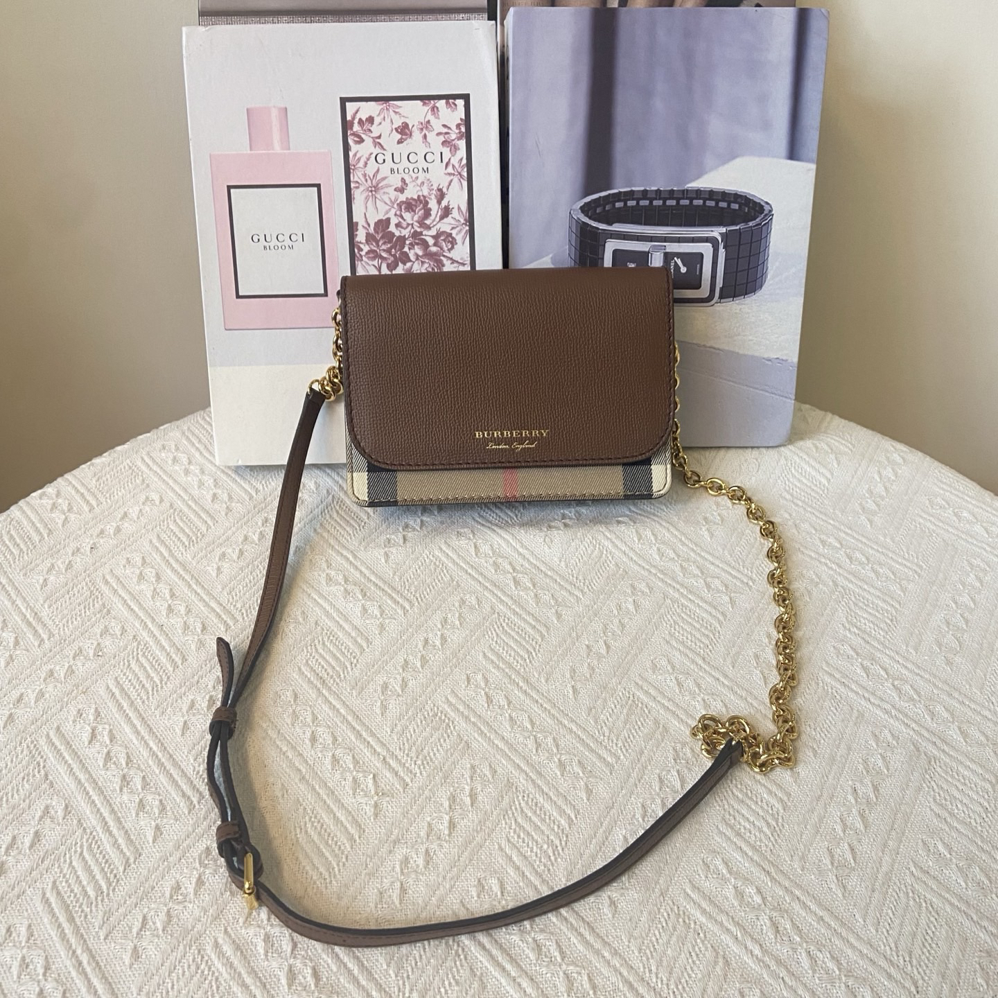 99新 BURBERRY/博柏利 战马woc