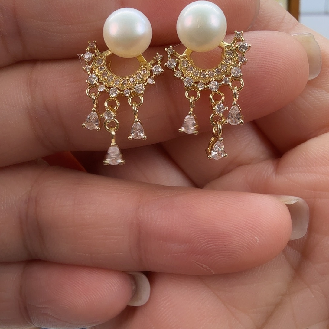 耳饰淡水珍珠未镶嵌