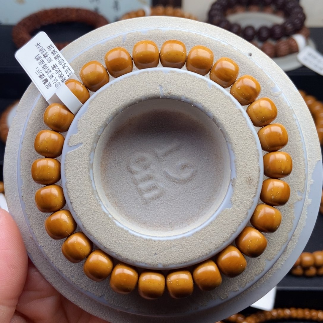 手串紫金鼠9mm实心黄金甲毕业