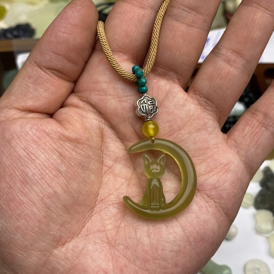 岫玉纯天然岫玉挂件假一赔十未镶嵌