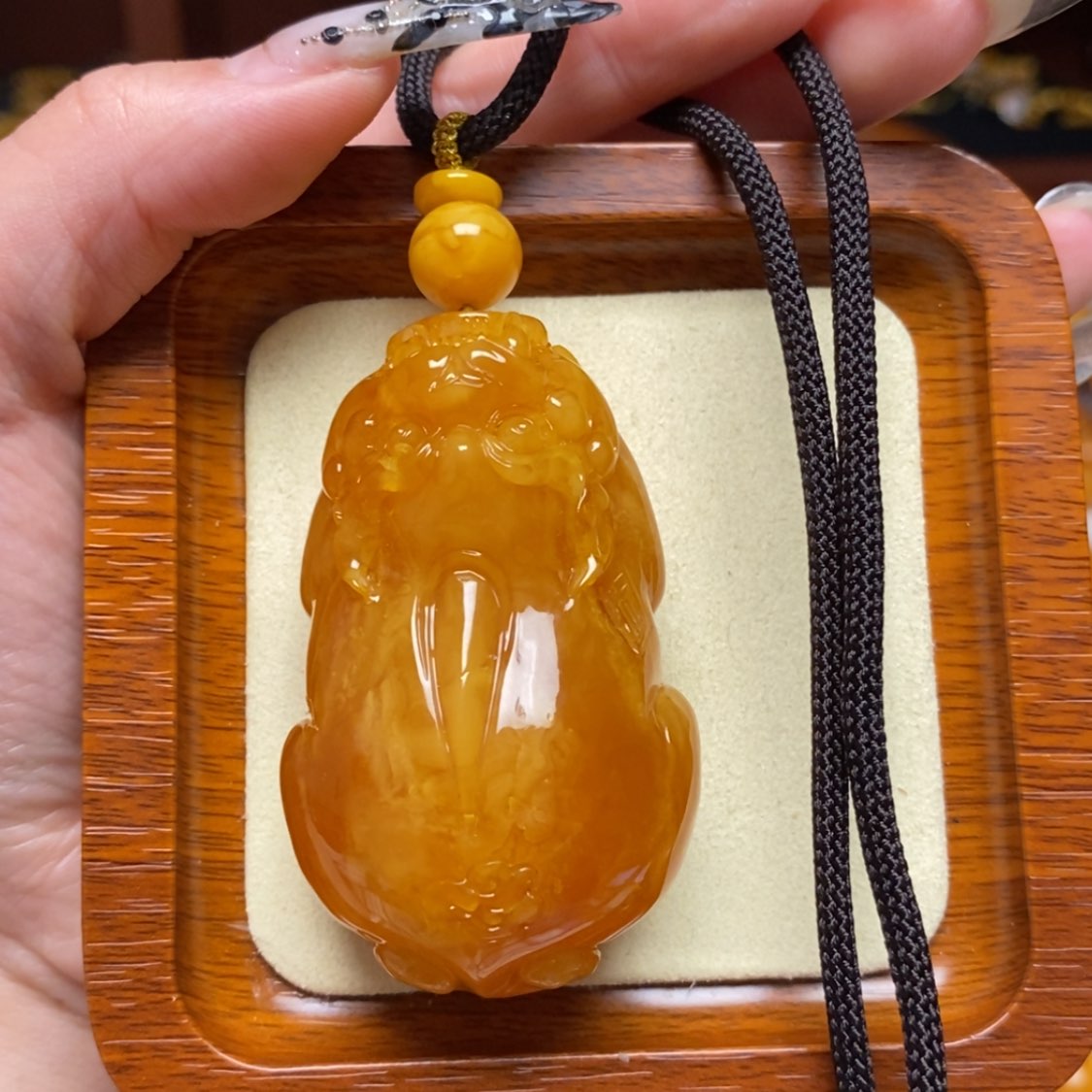 【闪购商品】蜜蜡颈饰未镶嵌项链