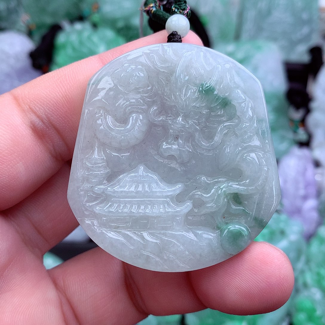 翡翠吊坠(不含链)未镶嵌